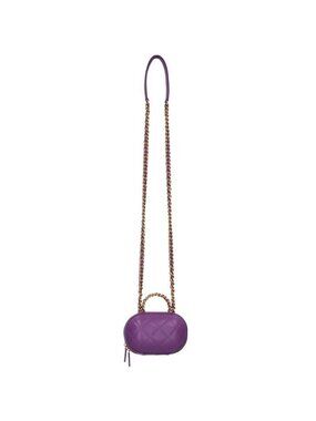 Chanel Lambskin Chain Shoulder Bag